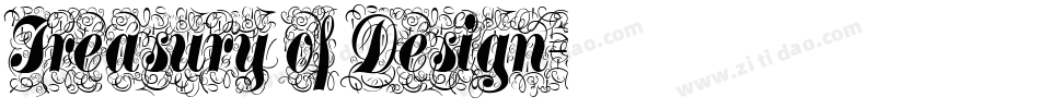 Treasury of Design字体转换